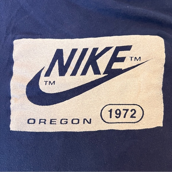 Nike Blue Tee 1972 - Size XL - Picture 4 of 5